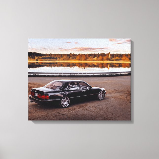Lexus LS400 Leinwanddruck (Vorderseite)