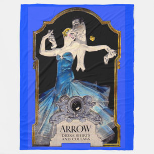 Leyendecker Arrow-Shirt der 1920er Jahre und Nr. 1 Fleecedecke