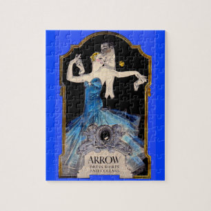Leyendecker Arrow-Shirt der 1920er Jahre und Nr. 1 Puzzle