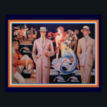 Leyendecker Art Deco Mode Print 16 x 20 Poster<br><div class="desc">J.C. Leyendecker - Männermode Print der 30er Jahre</div>