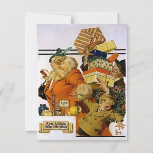 Leyendecker Twas The Night Vor Weihnachten