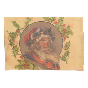 Leyendecker Weihnachtsmann Antik Viktorianisch Kissenbezug
