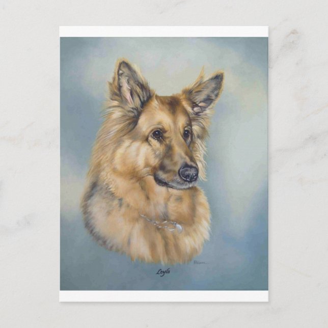 Leyla Postkarte (Vorderseite)