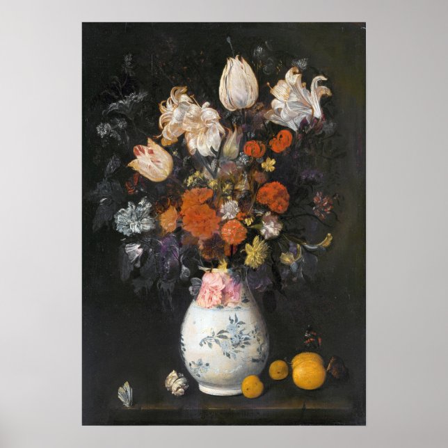 Leyste - Blume in einer Vase Poster (Vorne)
