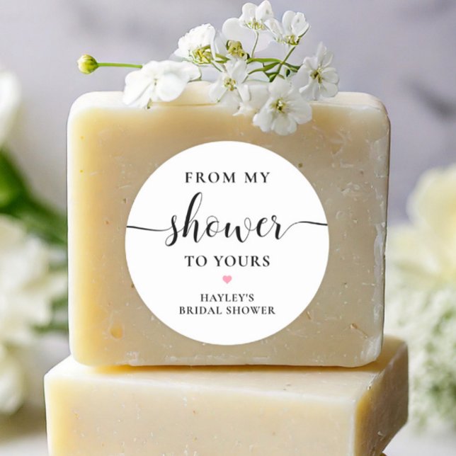 Leyton von meiner Dusche zu deiner Seife Runder Aufkleber (Von Creator hochgeladen)