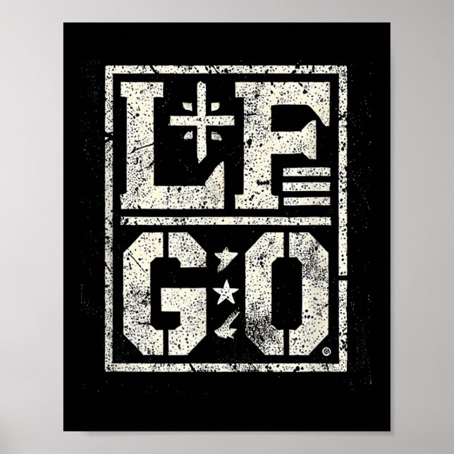 Lf Go Funny Motivierend Poster (Vorne)