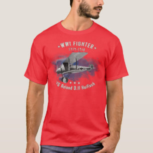 LFG Roland Haifisch WWI Kampfflugzeug T-Shirt