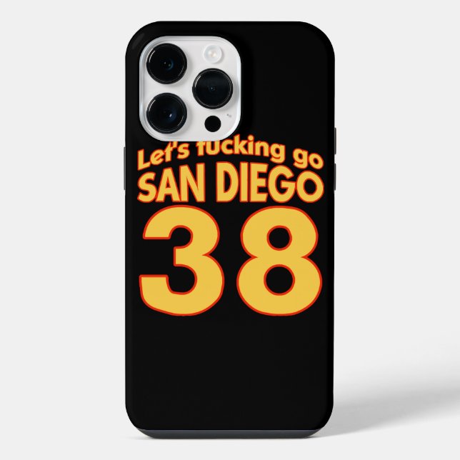 LFG San Diego  iPhone Hülle (Rückseite)
