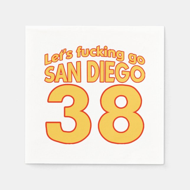 LFG San Diego  Serviette (Vorderseite)