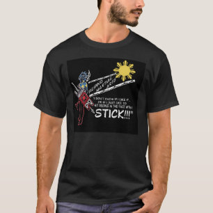 LFS-Kali FMA Art Spaß-Face2stick T-Shirt
