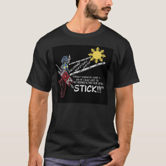 LFS-Kali FMA Art Spaß-Face2stick T-Shirt