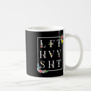 Lft Hvy Sht Funny Mens Gym Rat Workout Shirt Power Kaffeetasse