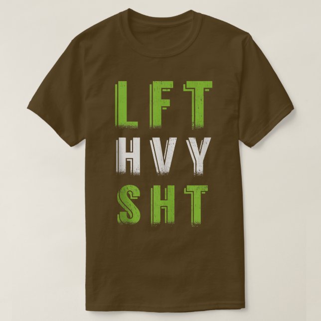 LFT HVY SHT Gym Weightlift Frauen  T-Shirt (Design vorne)