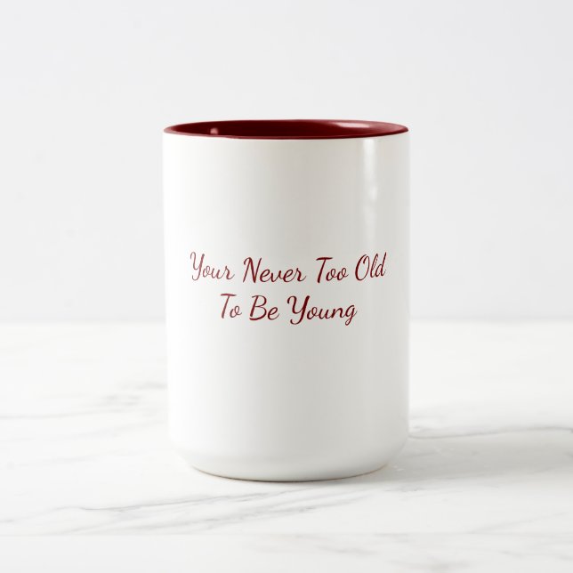LG-Kaffeetasse Zweifarbige Tasse (Mittel)