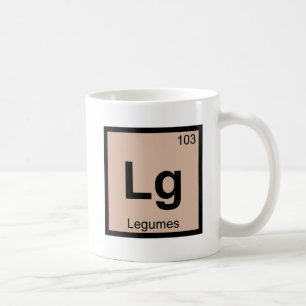 Lg - Leguminosen Chemie Periodensystem Symbol Tasse