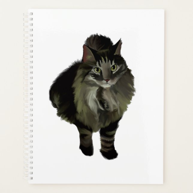 LG Planner Maine Coon Cat Planer (Vorderseite)