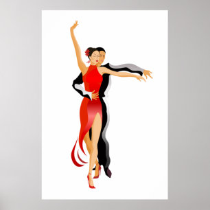 LG. Rumba Dancers Serie Poster