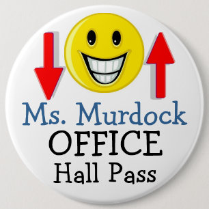 LG. SchulHall Pass / Button by SRF