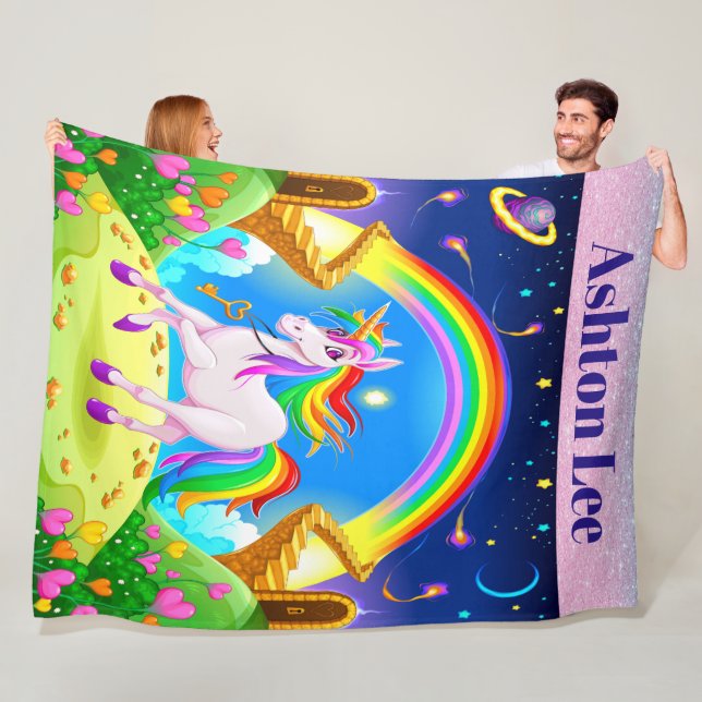 Lg Unicorn Fleece Blanket (Beispiel)