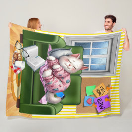 LG WIR LIEBE SIE KÜCHE FLEECE BLANKET