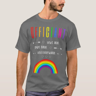 LGB-Liebe überall auf Hochzeitsebene  T-Shirt