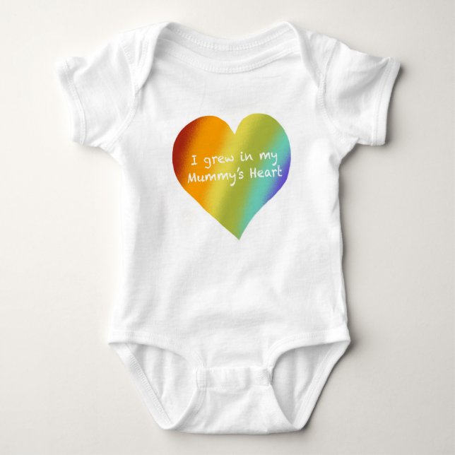 LGBT-Adoption Baby Strampler (Vorderseite)
