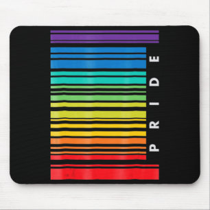 LGBT Awareness Monat Barcode Pansexual Pride LGBTQ Mousepad