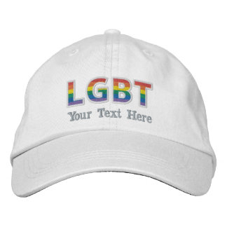 LGBT BESTICKTE BASEBALLKAPPE