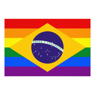 LGBT Brasilien Fotodruck