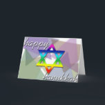 LGBT Chanukah Grußkarte Feiertagskarte<br><div class="desc">Wünschen Sie, dass Sie eine Happy Chanukah mit einem nicht-traditionellen Fackel Liebe!</div>