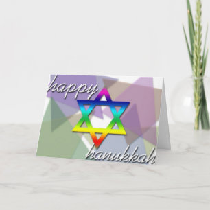 LGBT Chanukah Grußkarte Feiertagskarte