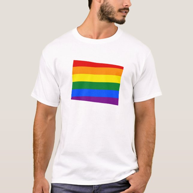 LGBT Colorado, T - Shirt der US-Staatsflagge (Vorderseite)