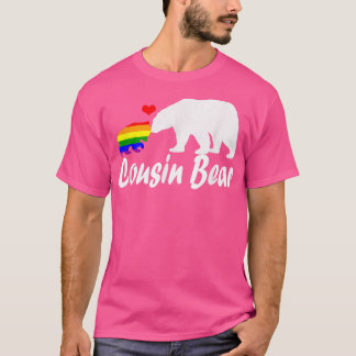 LGbt Cousin Bear Gay Pride Gleichberechtigung Rech T-Shirt