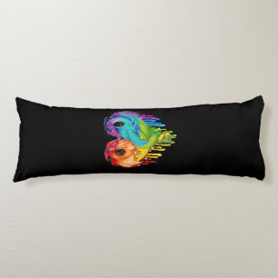 LGBT Dragon Heart Rainbow Heart Dragon LGBT Prix Seitenschläferkissen