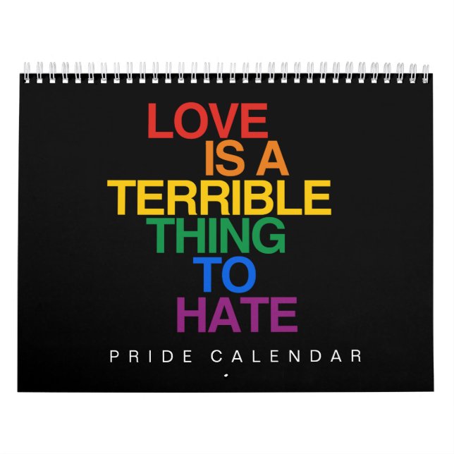 LGBT EQUALITY CALENDAR KALENDER (Titelbild)