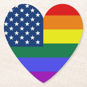 LGBT-Fahne mit Sternen Untersetzer