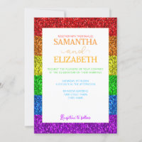 LGBT-Fahne Regenbogen-Glitzern