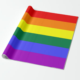 LGBT-Farben Geschenkpapier