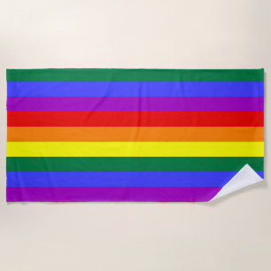 LGBT-Farben Strandtuch