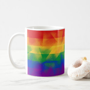 LGBT-Flag-Farben Kaffeetasse