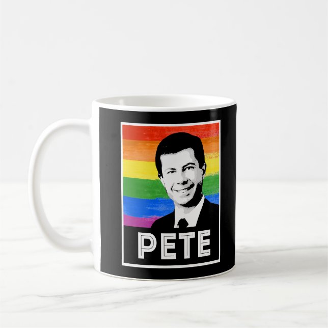 LGBT-Flag Kaffeetasse (Links)