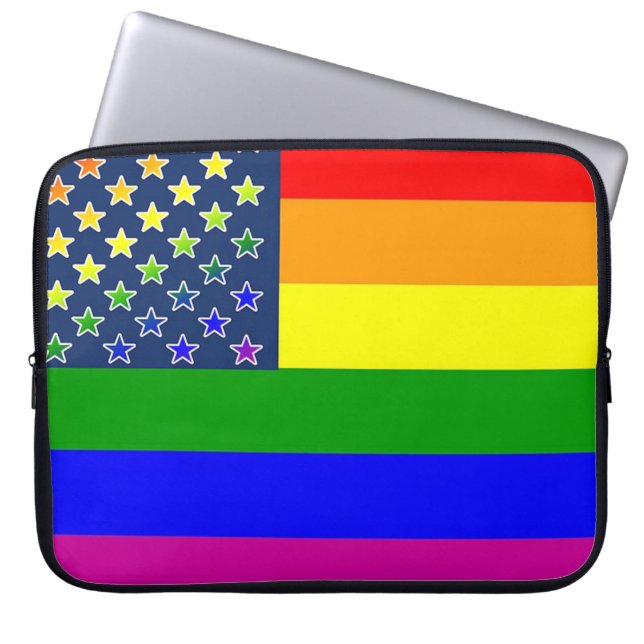 Lgbt Flag Laptopschutzhülle (Vorderseite)