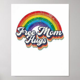 LGBT-Flag LGBT-Flag LGBT-Preis für gratis Mama Hug Poster