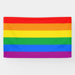 LGBT-Flag / Regenbogenflagge Banner