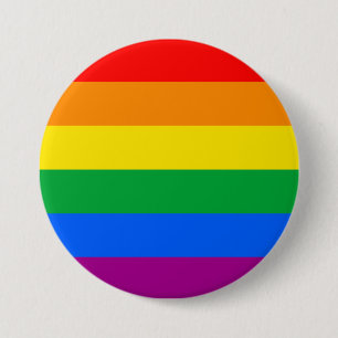 LGBT-Flag / Regenbogenflagge Button