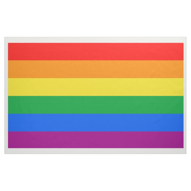 LGBT-Flag/Regenbogenflagge Stoff (Yard (91,4 cm))