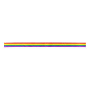 LGBT+-Flag Satinband
