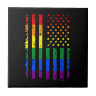 LGBT-Flagge Gay-Pride-Monat Transgender Fliese