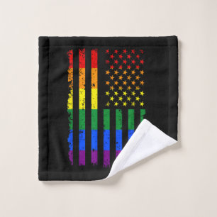 LGBT-Flagge Gay-Pride-Monat Transgender Waschlappen