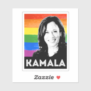LGBT-Flagge - KAMALA HARRIS 2020 Aufkleber
